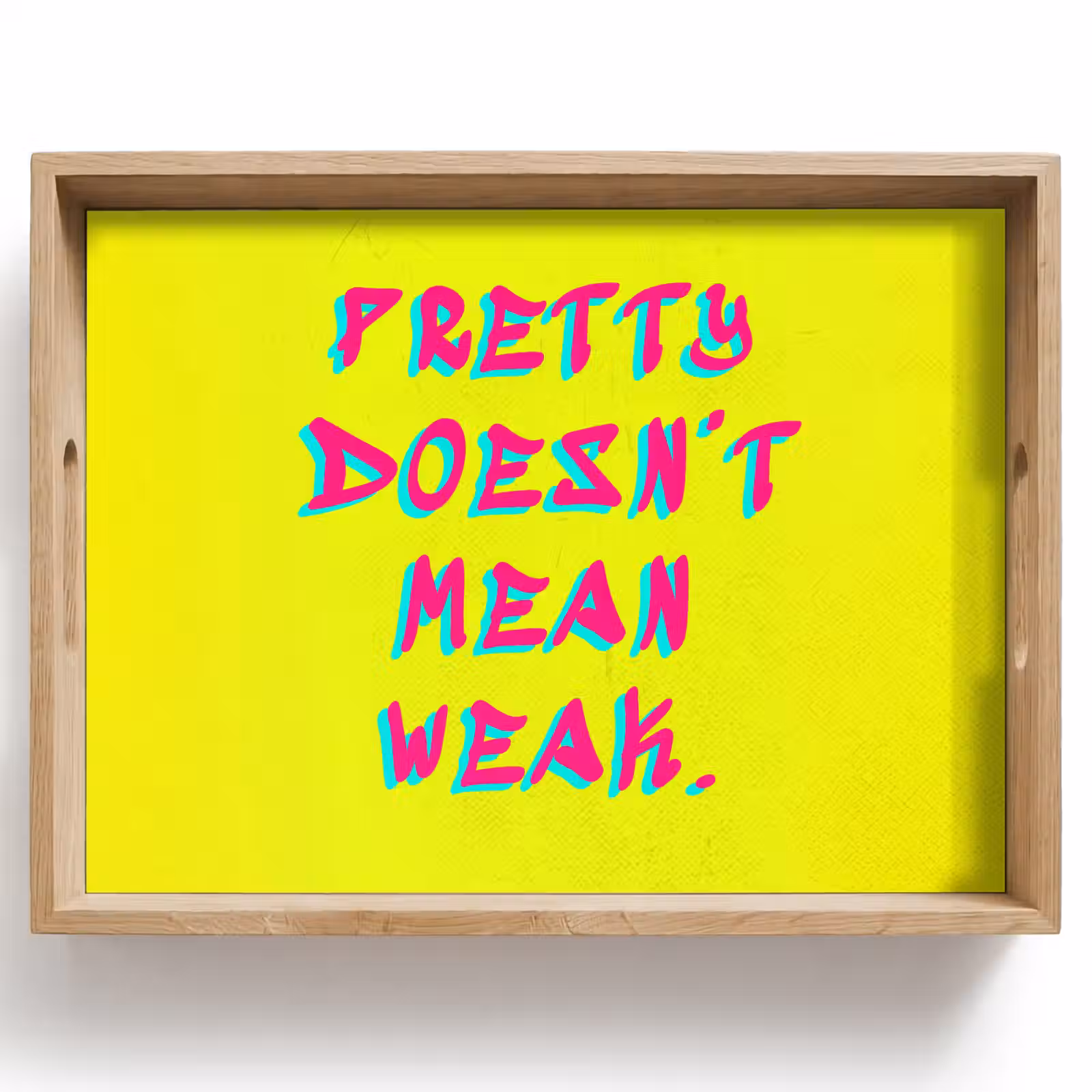 Dienblad - Quote - Minimalistisch - Kleurrijk — 1