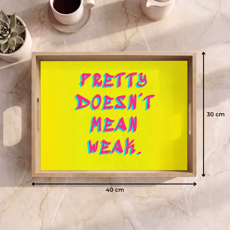 Dienblad - Quote - Minimalistisch - Kleurrijk — 9