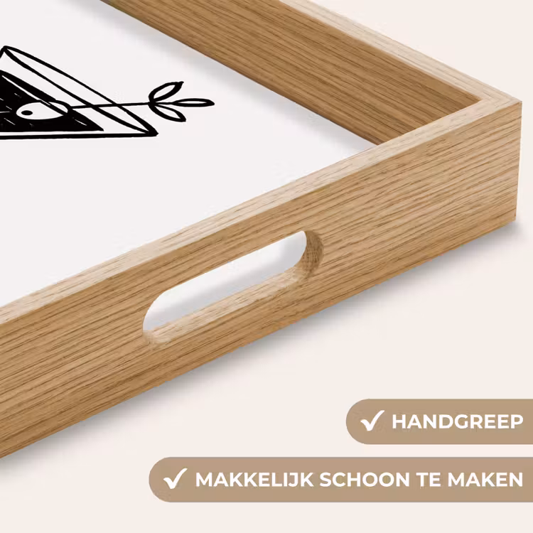 Dienblad - Cocktail - Glas - Olijf - Minimalistisch — 5