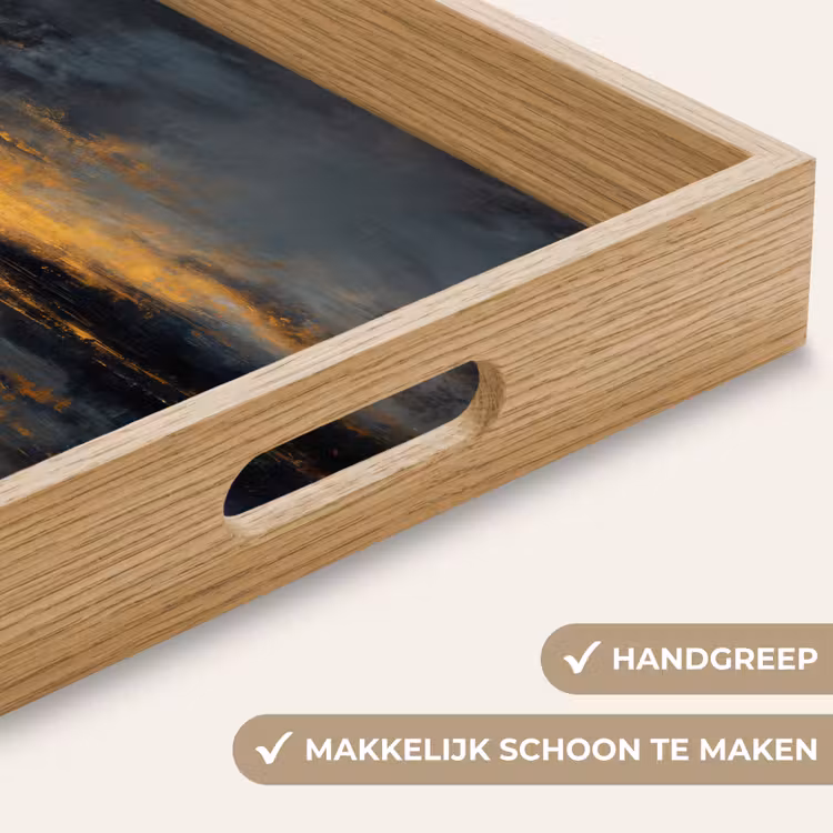 Dienblad - Gouden Reflectie op Water — 5