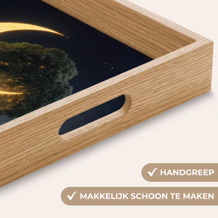 Dienblad - Maan - Bomen - Rust — 5