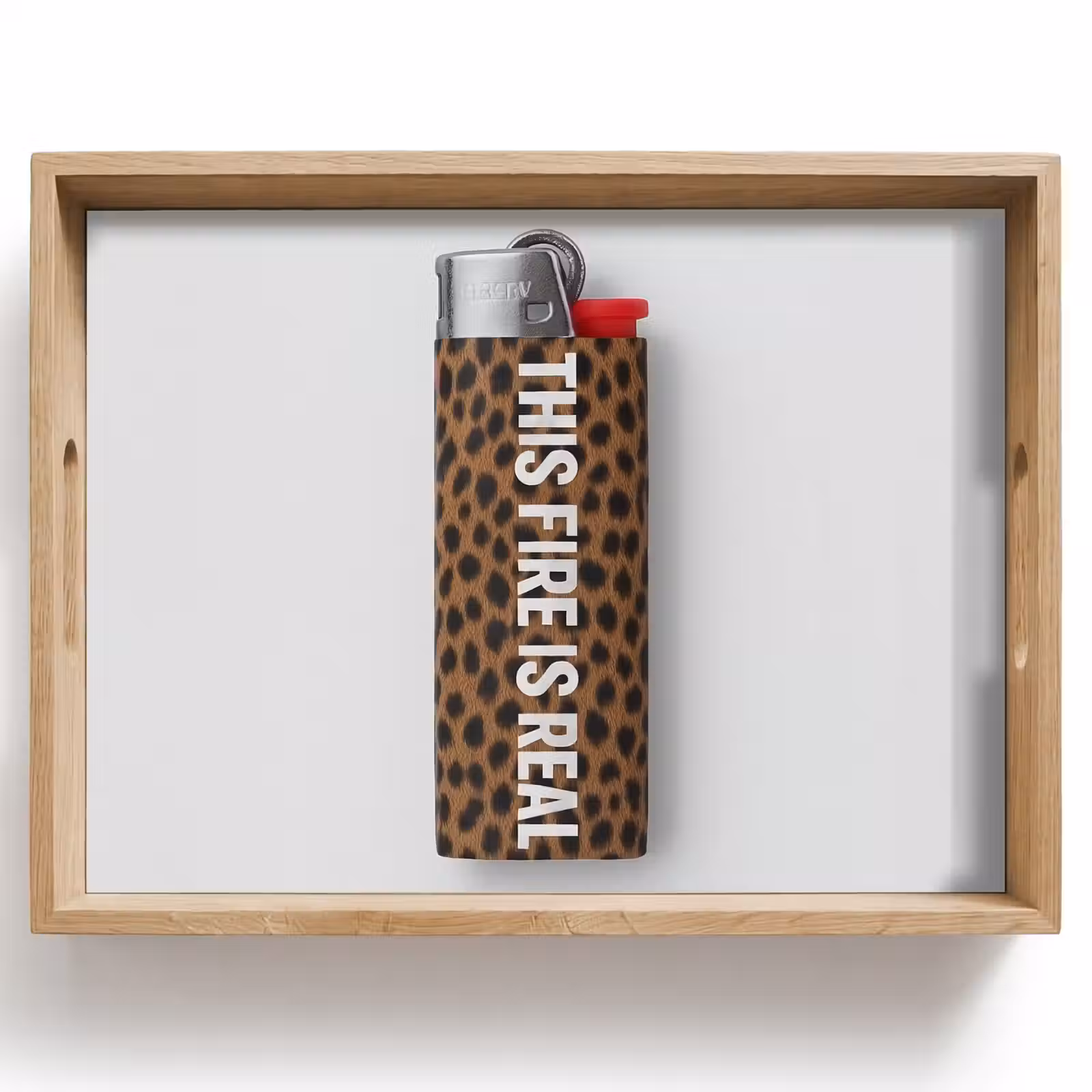 Dienblad - Aansteker - Quote - Panterprint — 1