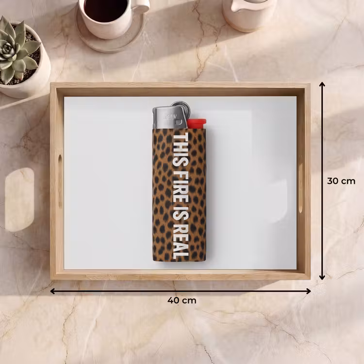 Dienblad - Aansteker - Quote - Panterprint — 9