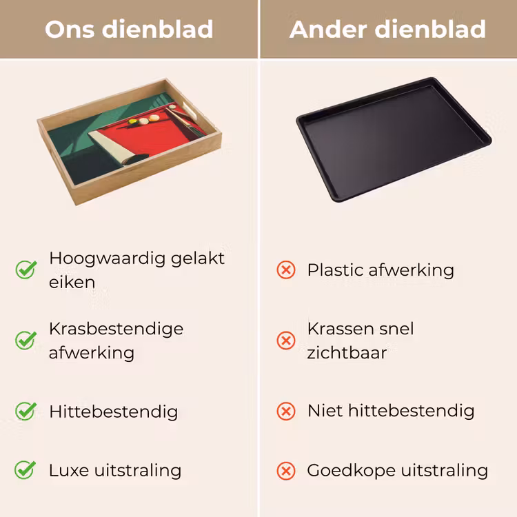 Dienblad - Biljarttafel - Ballen - Rood - Schaduw — 3