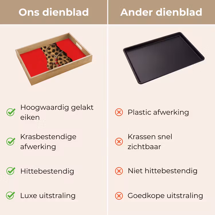 Dienblad - Poot - Luipaard - Ketting - Edelstenen — 3