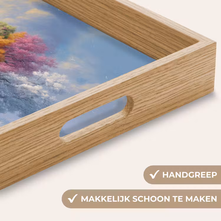 Dienblad - Boom - Seizoenen - Winter - Landschap — 5