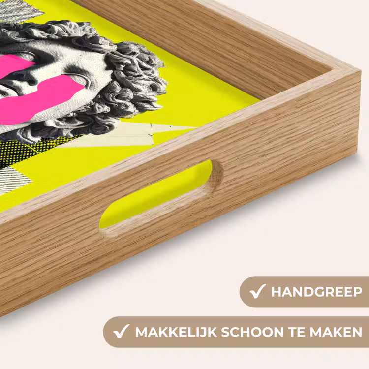 Dienblad - Buste - Verf - Geel — 5