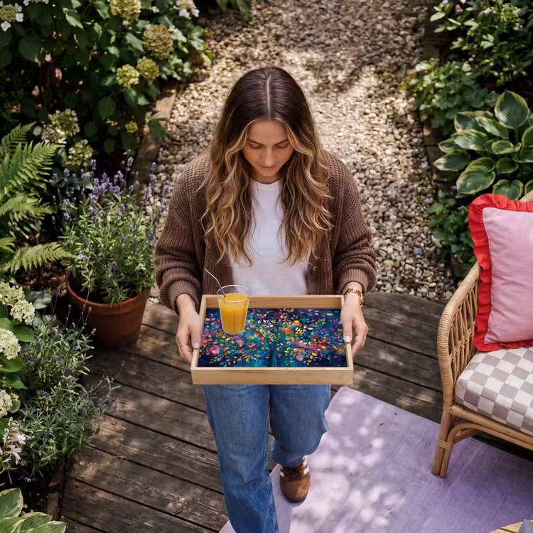 Dienblad - Kleurrijk - Boom - Magisch - Abstract — 8