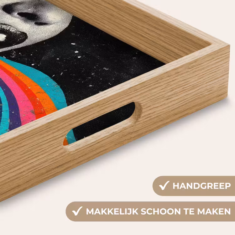 Dienblad - Mond - Golven - Regenboog — 5