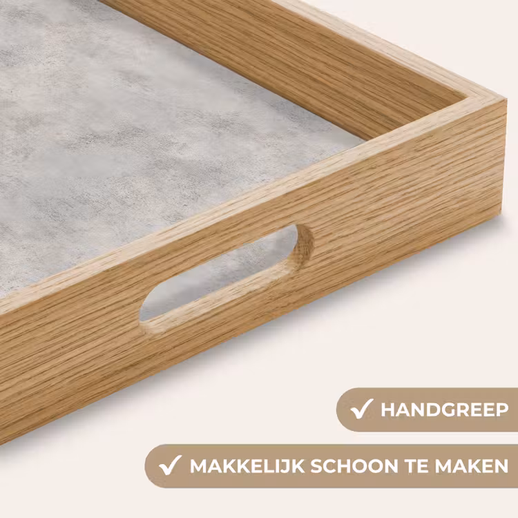 Dienblad - Grijs - Beton - Industrieel — 5