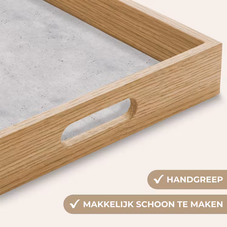 Dienblad - Grijs - Beton - Neutraal — 5