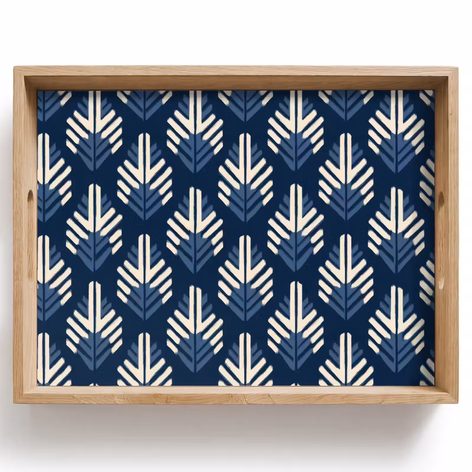 Dienblad - Modern - Patroon - Blauw — 1