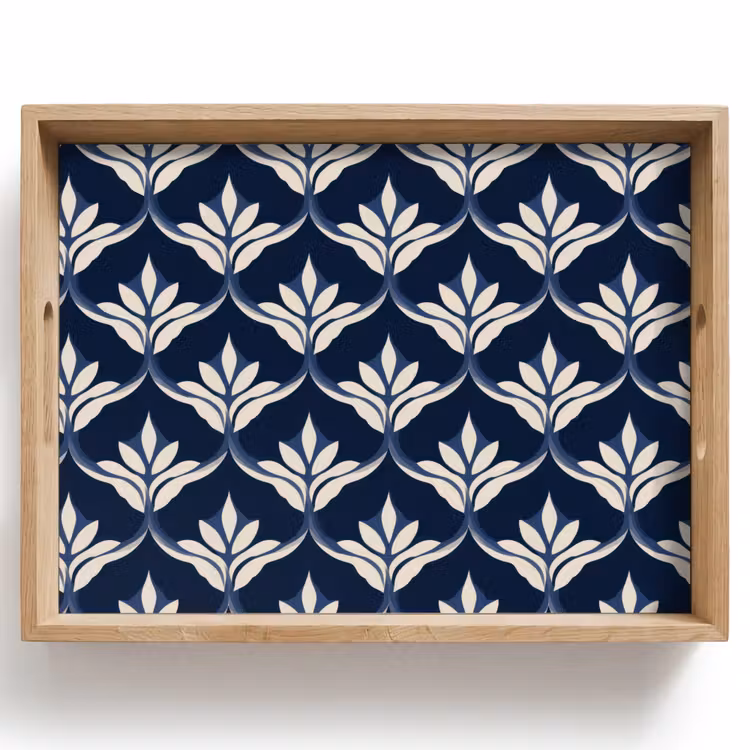 Dienblad - Modern - Ontwerp - Blauw — 1