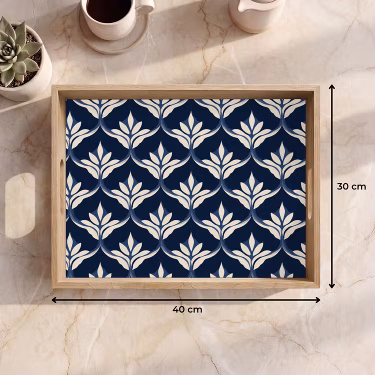 Dienblad - Modern - Ontwerp - Blauw — 9
