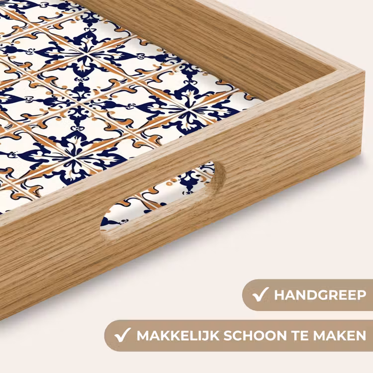 Dienblad - Klassiek - Patroon - Kleurrijk — 5