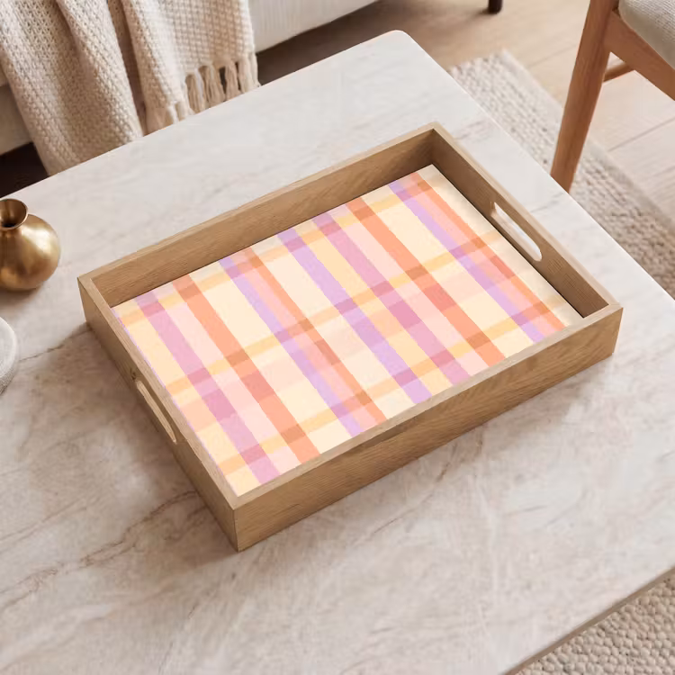 Dienblad - Pastel - uitpatroon - Geometrisch — 2