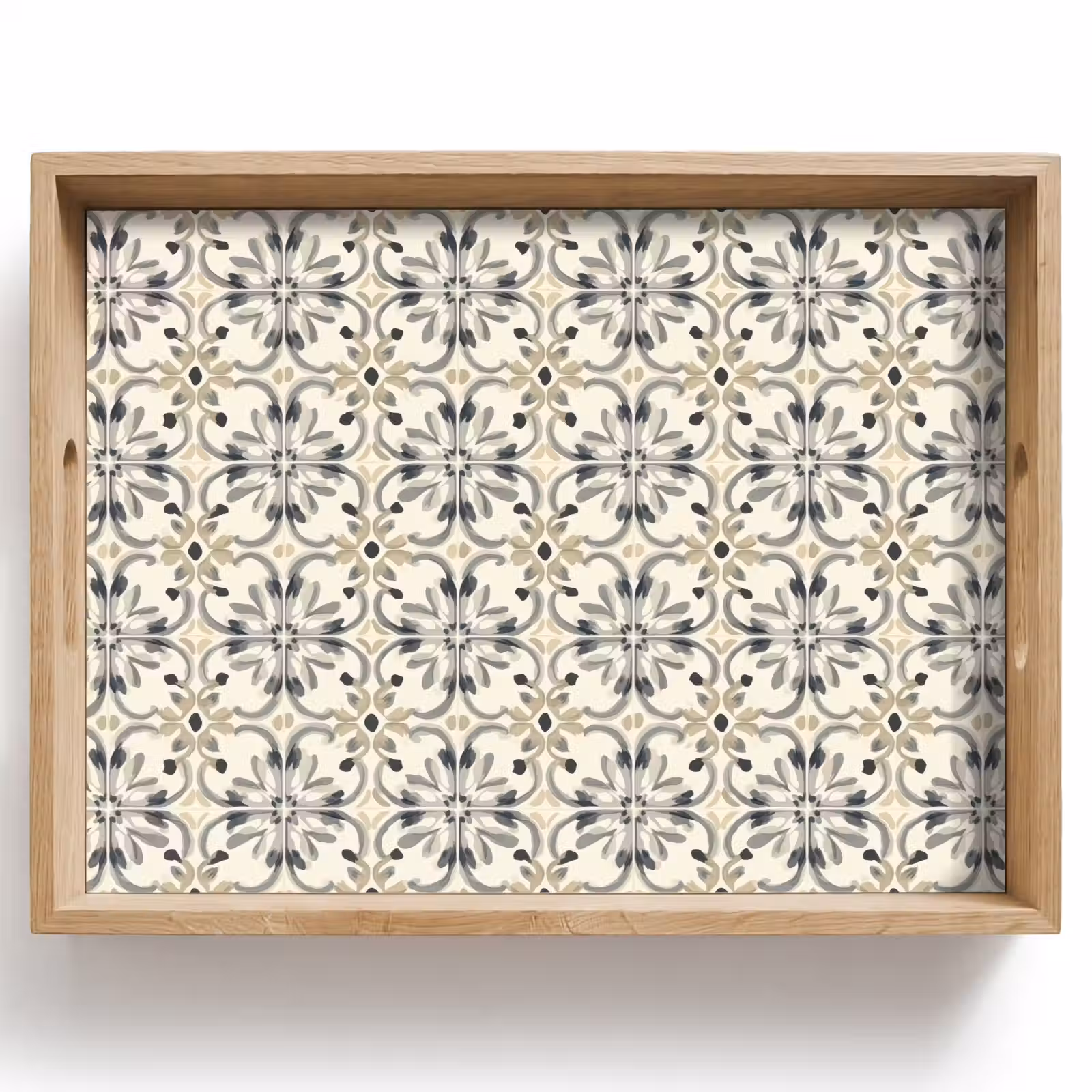 Dienblad - Floraal - Patroon - Kleurrijk — 1