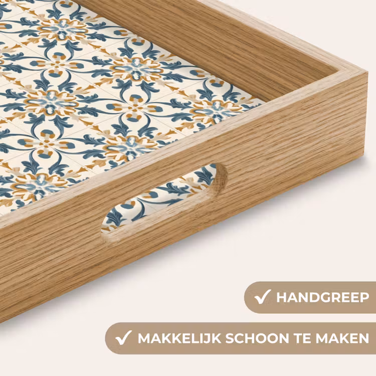 Dienblad - Patroon - Klassiek - Kleurrijk — 5