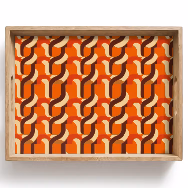 Dienblad - Retro - Modern - Kleurrijk — 1