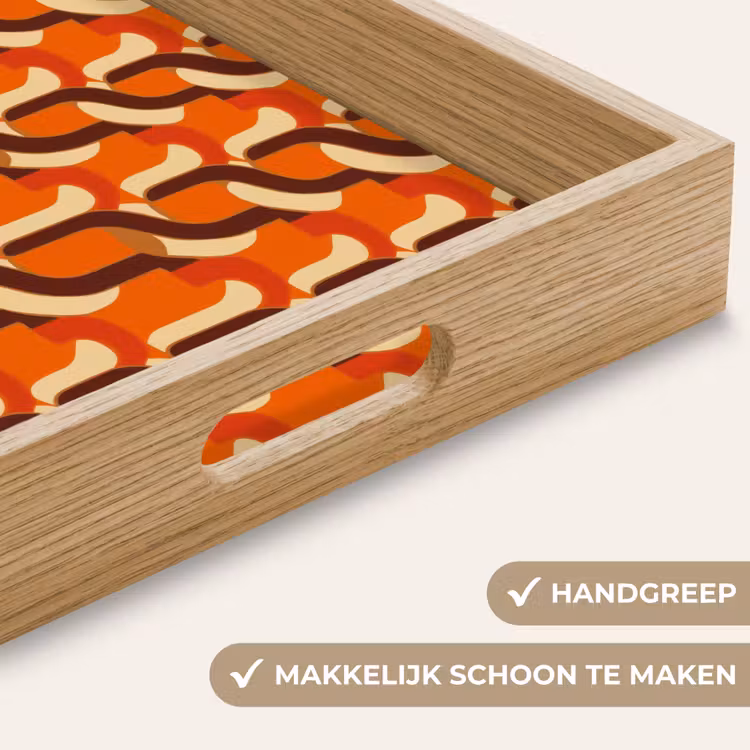Dienblad - Retro - Modern - Kleurrijk — 5
