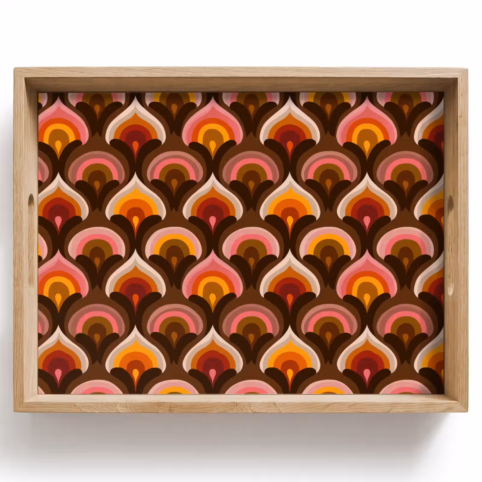 Dienblad - Patroon - Retro - Kleurrijk — 1