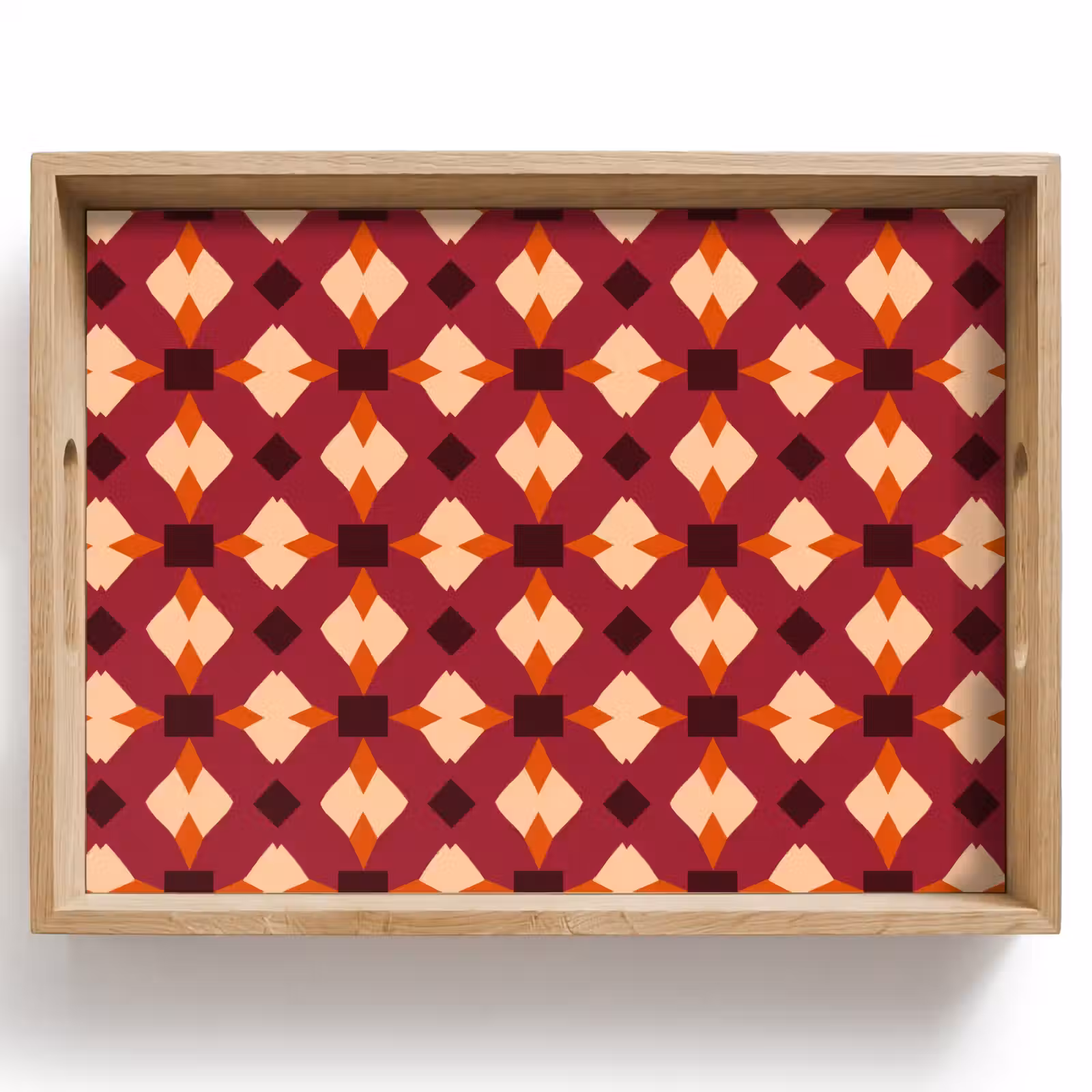 Dienblad - Retro - Patroon - Kleurrijk — 1