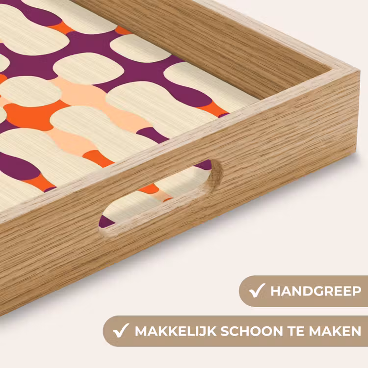 Dienblad - Modern - Patroon - Kleurrijk — 5