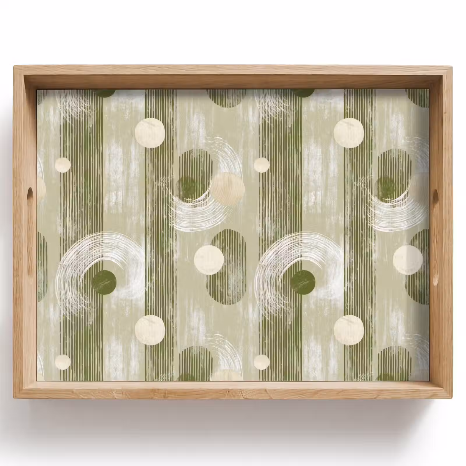 Dienblad - Artistiek - Modern - Groen — 1