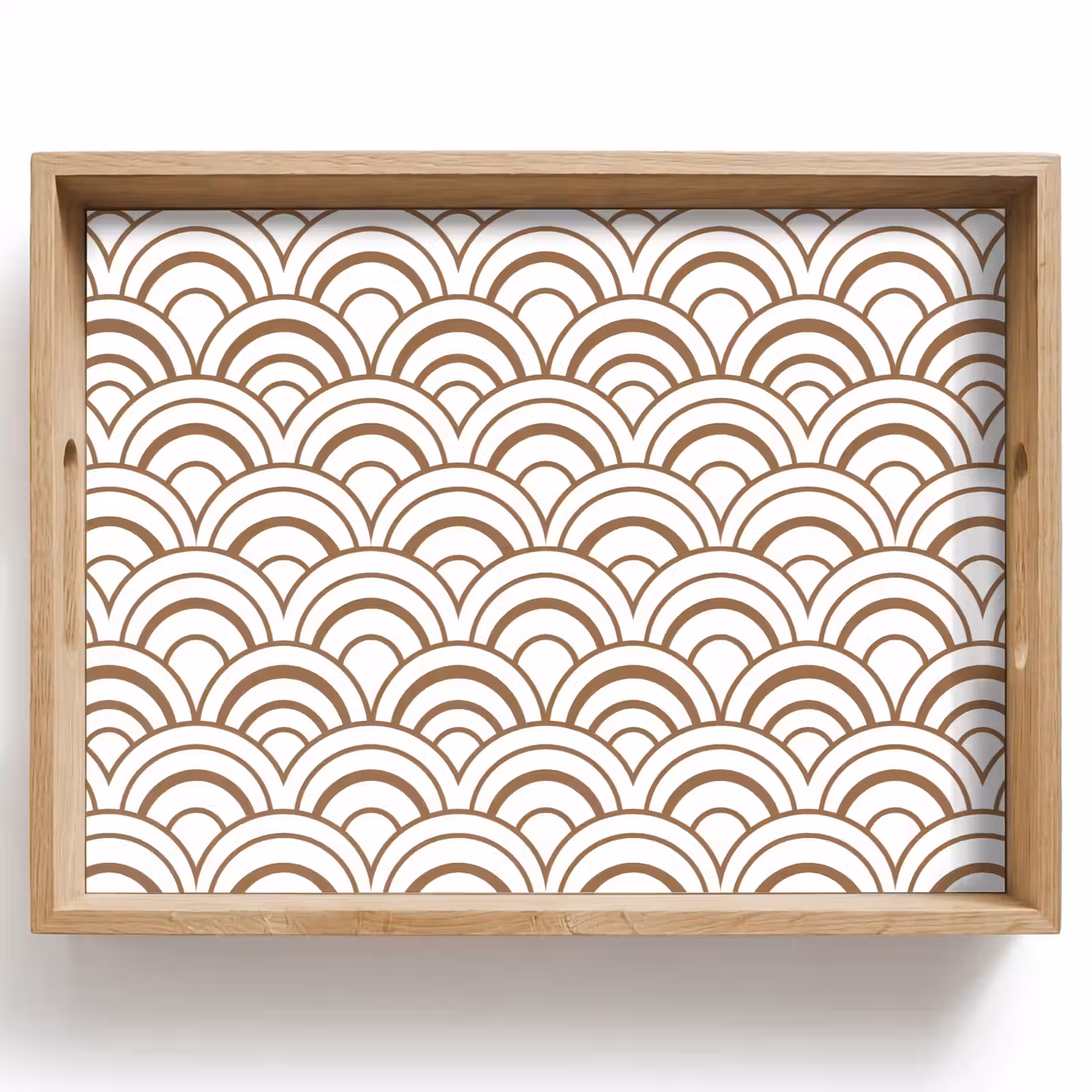 Dienblad - Klassiek - Motief - Terracotta — 1