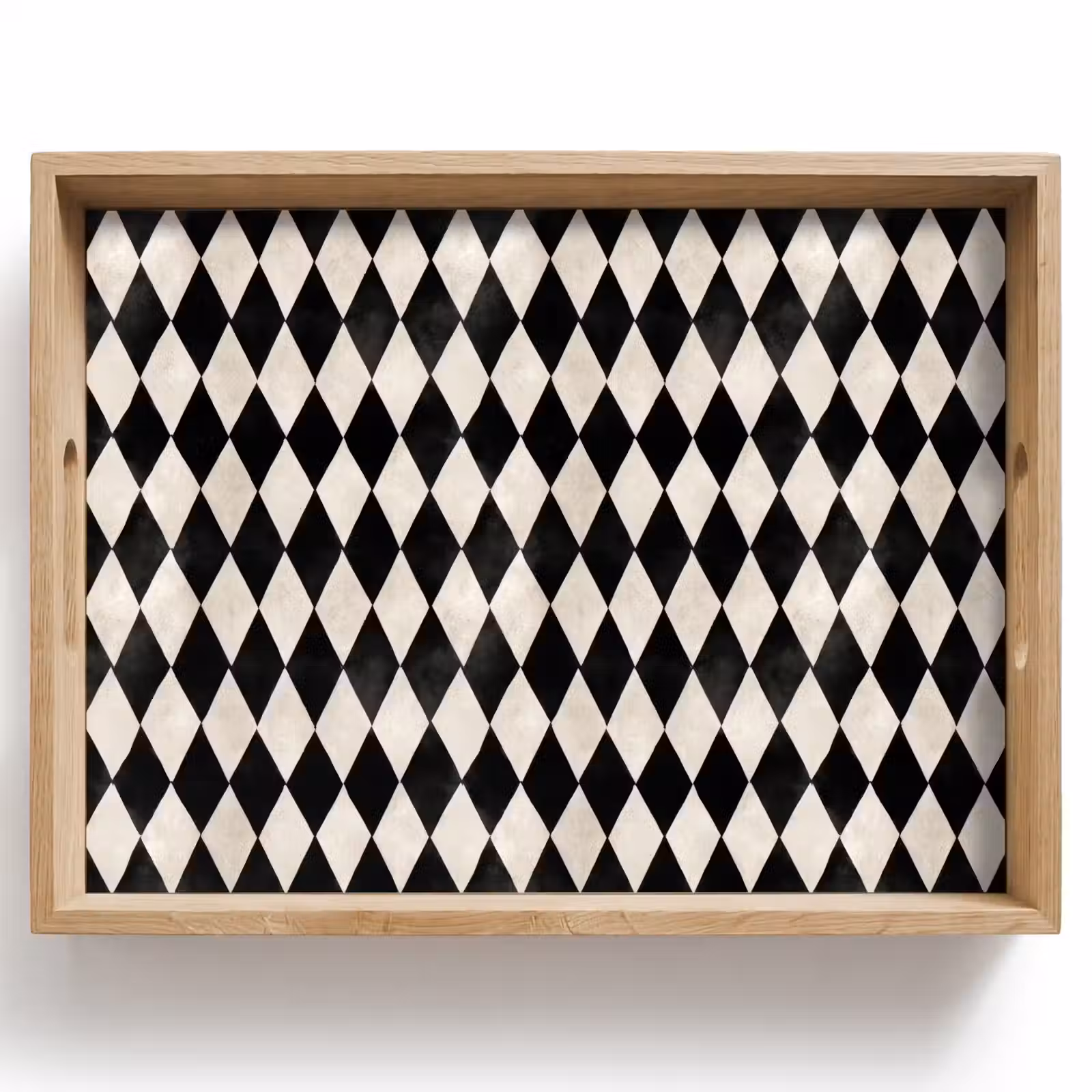Dienblad - Klassiek - Patroon - Zwart — 1