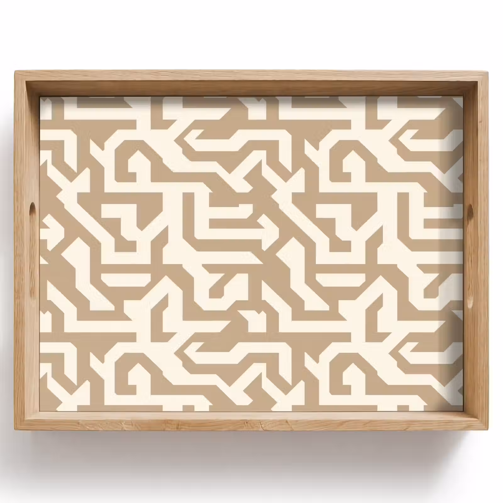 Dienblad - Modern - Abstract - Beige — 1