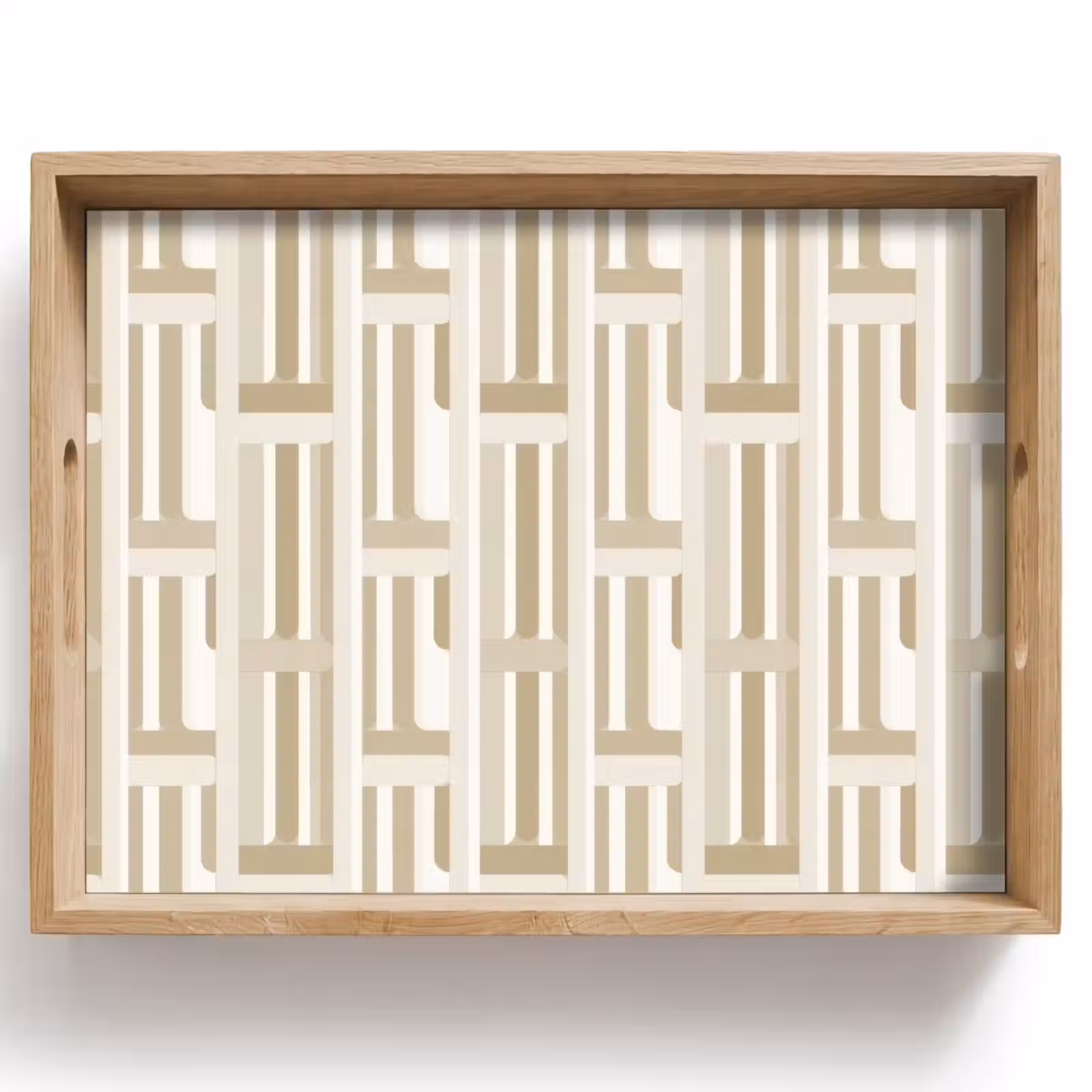 Dienblad - Modern - Geometrisch - Beige — 1