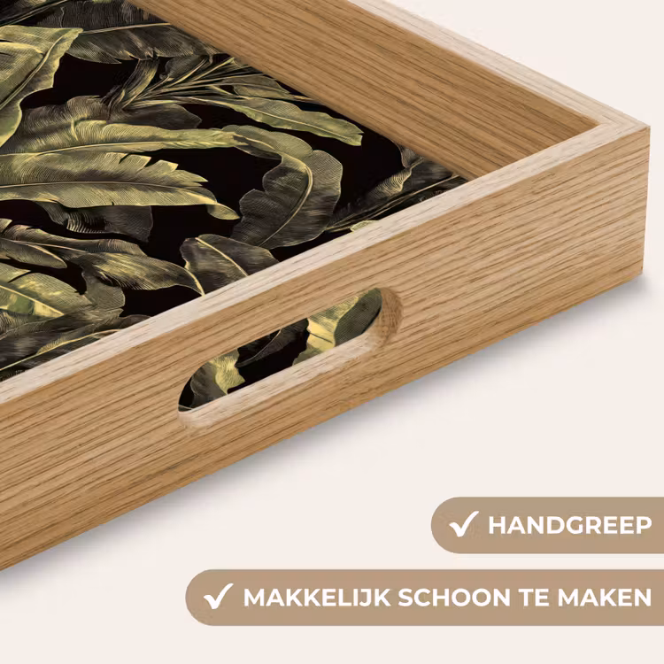 Dienblad - Botanisch - Bladeren - Groen — 5