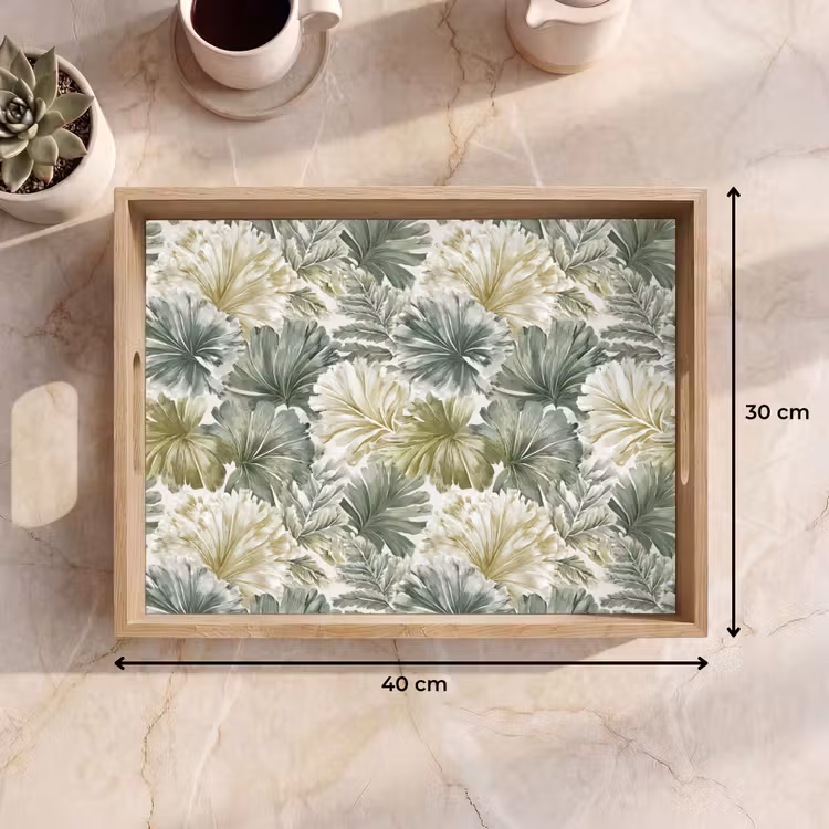Dienblad - Bladeren - Botanisch - Groen — 9