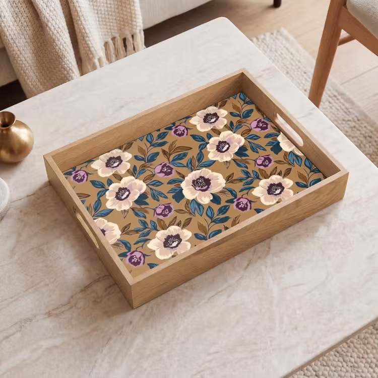 Dienblad - Floraal - Stilleven - Kleurrijk — 2