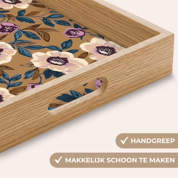 Dienblad - Floraal - Stilleven - Kleurrijk — 5