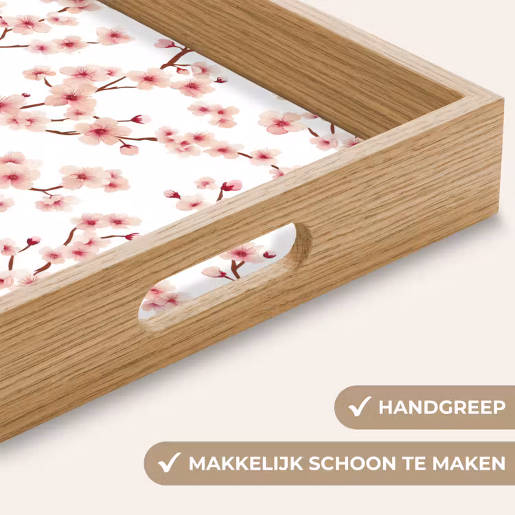 Dienblad - Kersenbloesem - Takken - Roze — 5