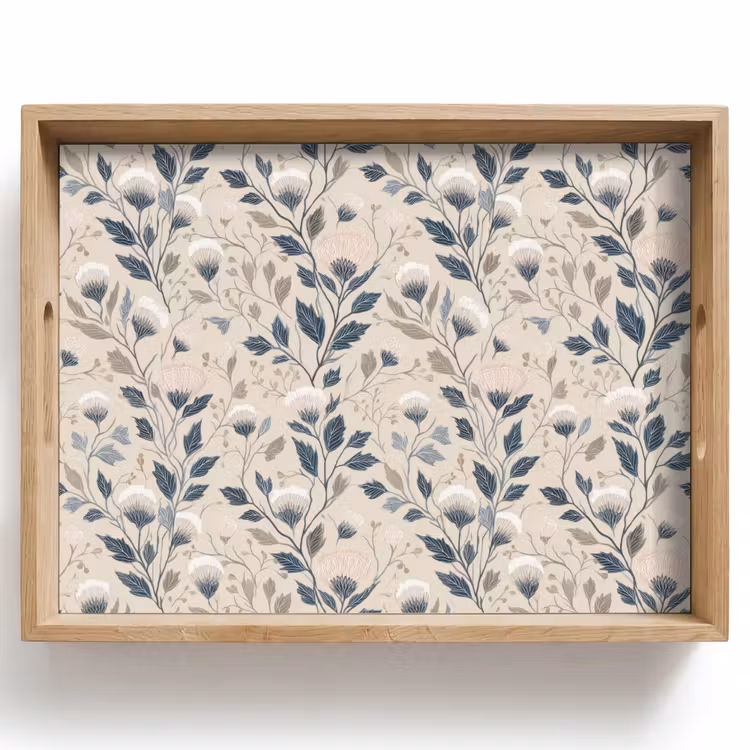 Dienblad - Klassiek - Botanisch - Kleurrijk — 1
