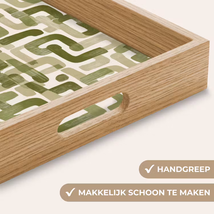 Dienblad - Modern - Grafisch - Groen — 5
