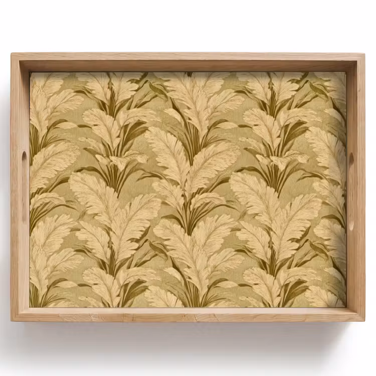 Dienblad - Palmbladeren - Klassiek - Groen — 1