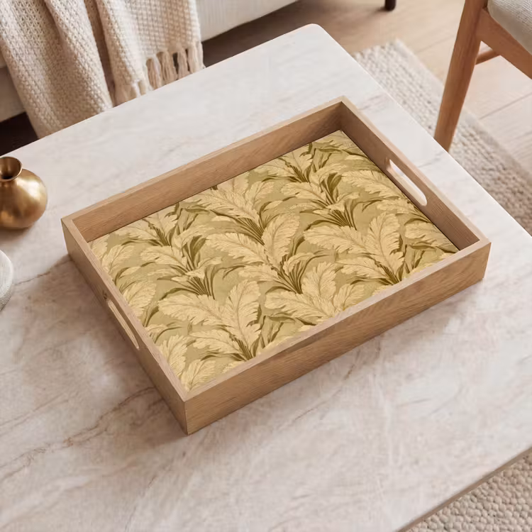 Dienblad - Palmbladeren - Klassiek - Groen — 2