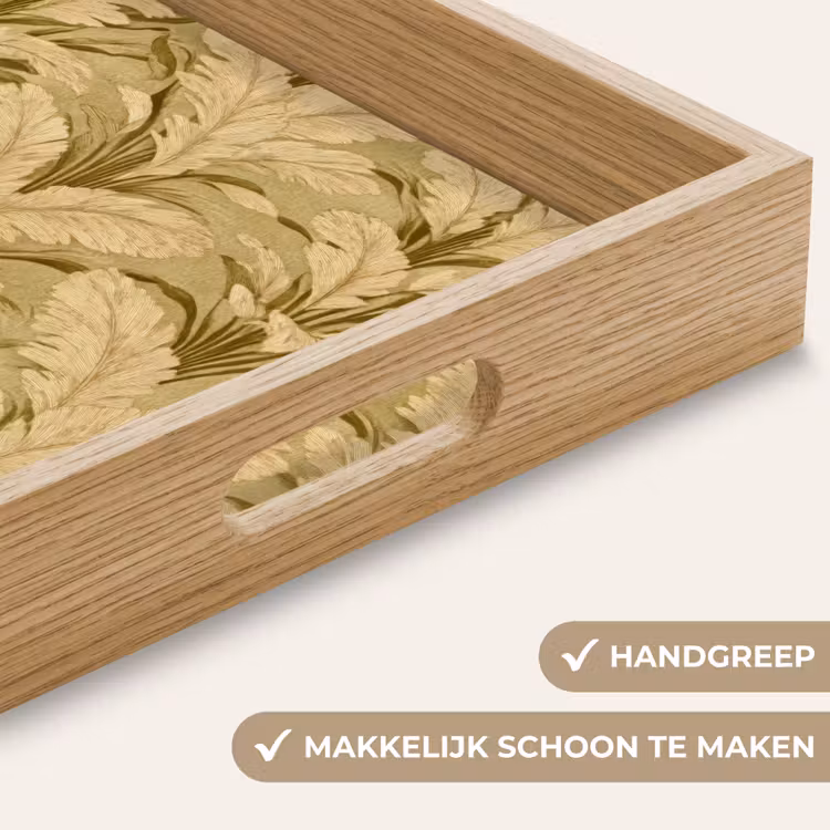 Dienblad - Palmbladeren - Klassiek - Groen — 5