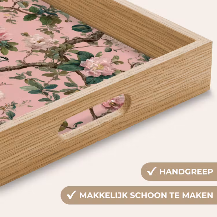 Dienblad - Pioenrozen - Botanisch - Vogel — 5