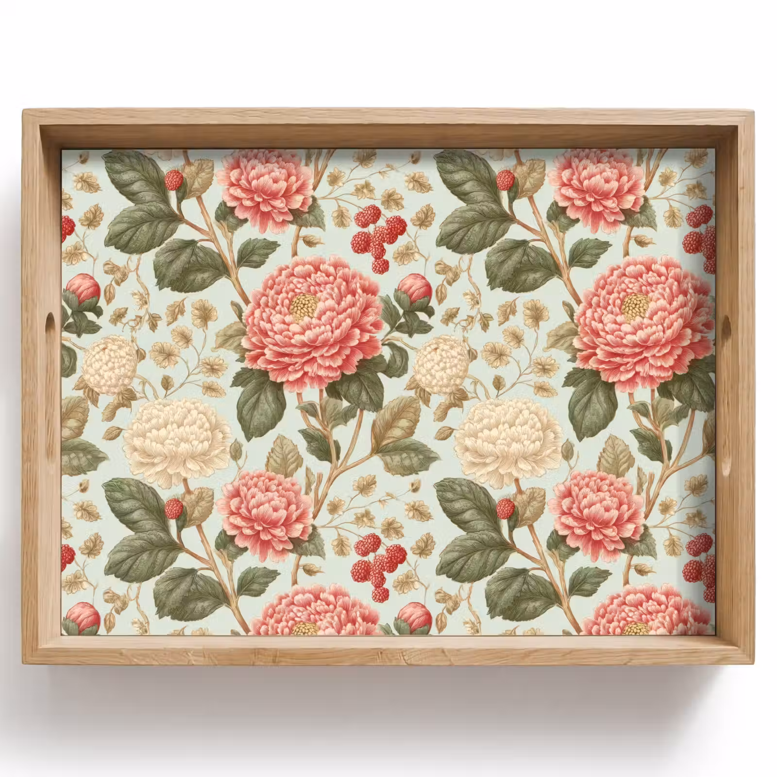 Dienblad - Klassiek - Botanisch - Veelkleurig — 1