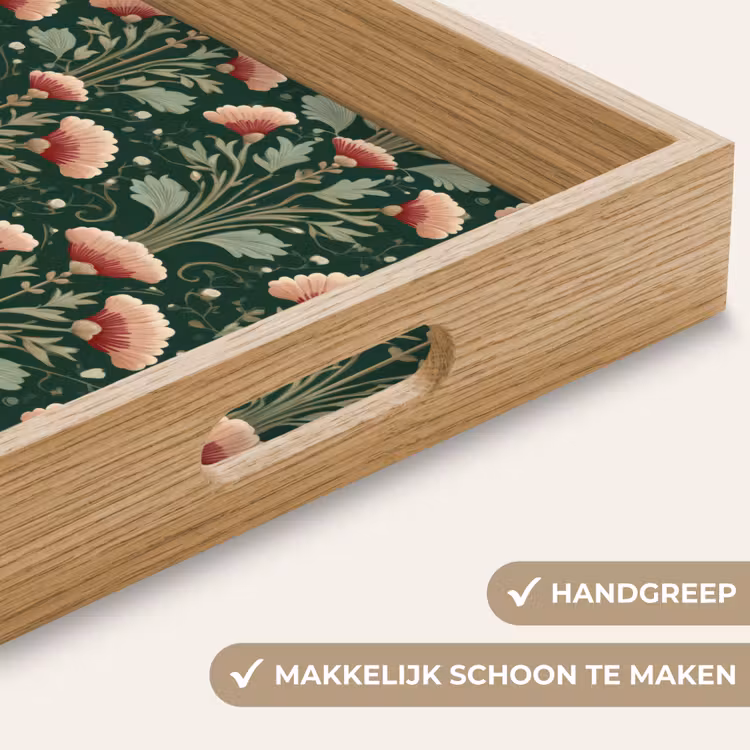Dienblad - Patroon - Botanisch - Kleurrijk — 5