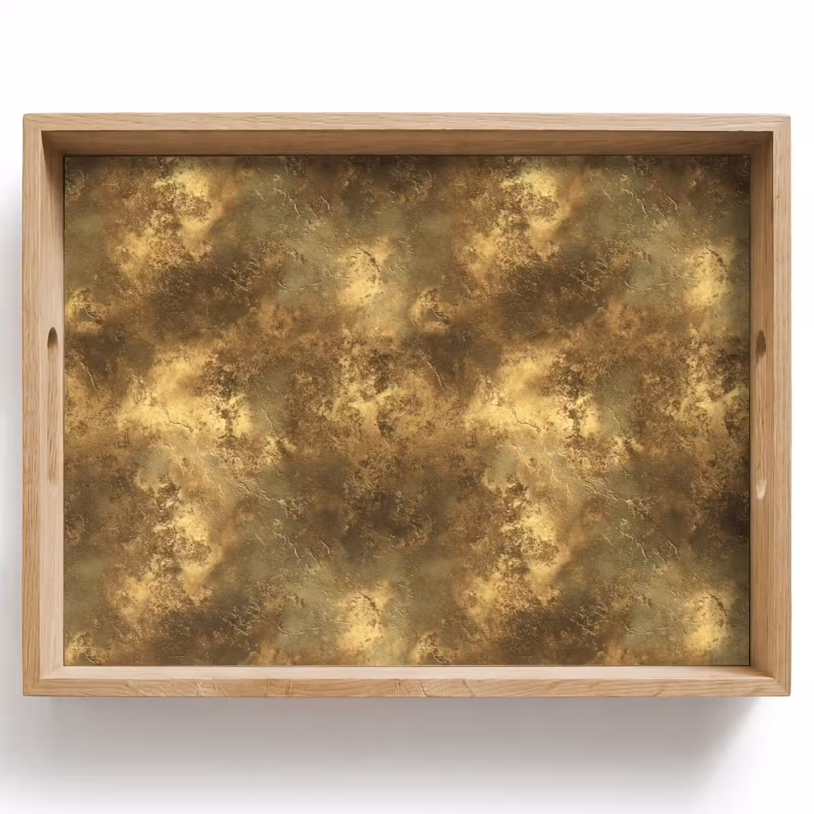 Dienblad - Antiek - Metaallook - Goud — 1