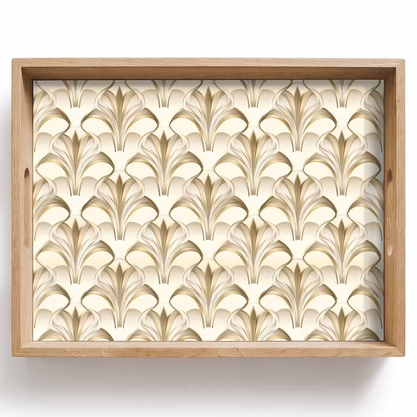 Dienblad - Ornament - Barok - Goud — 1