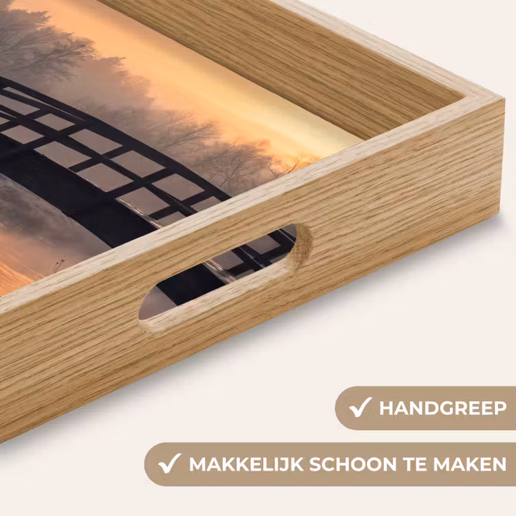 Dienblad - Brug - Mist - Bomen - Water — 5
