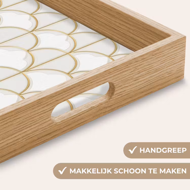 Dienblad - Mozaïek - Bogen - Goud — 5