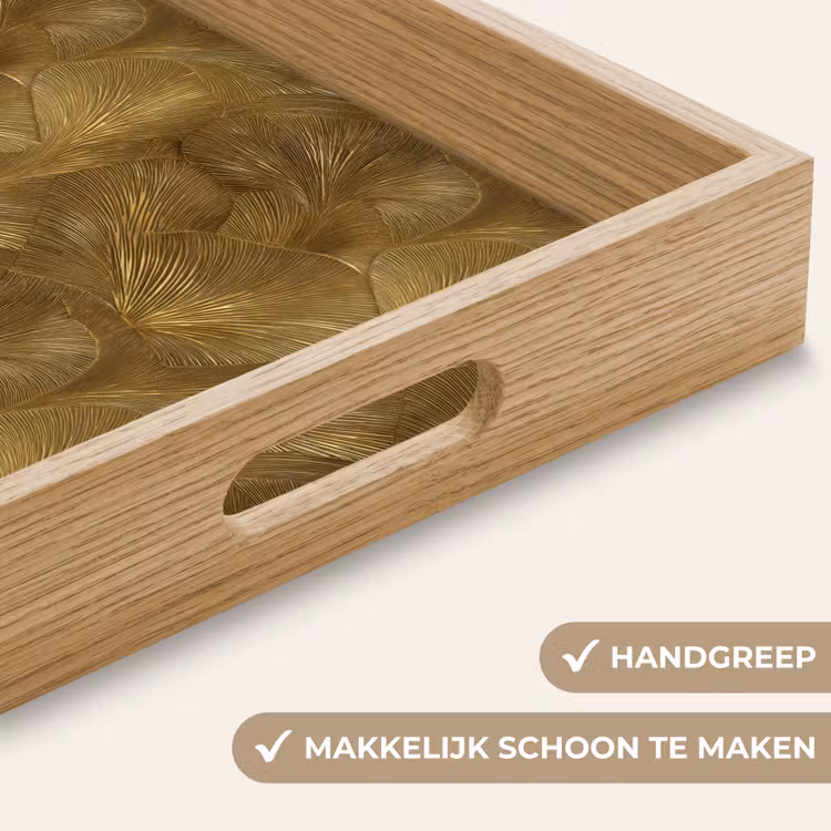 Dienblad - Organisch - Lijnen - Goud — 5